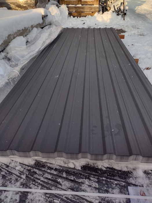 Blacha trapezowa T-14 antracyt mat Gr.0,50