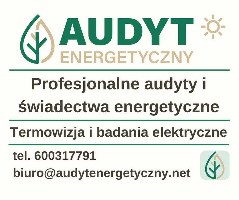 Świadectwa i Audyty Energetyczne, Termowizja, Pomiary