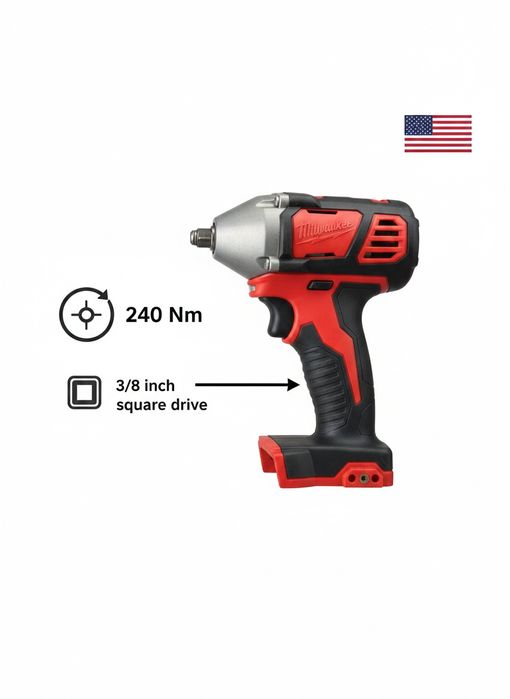 Milwaukee 2658 гайковерт 3/8 дюйма