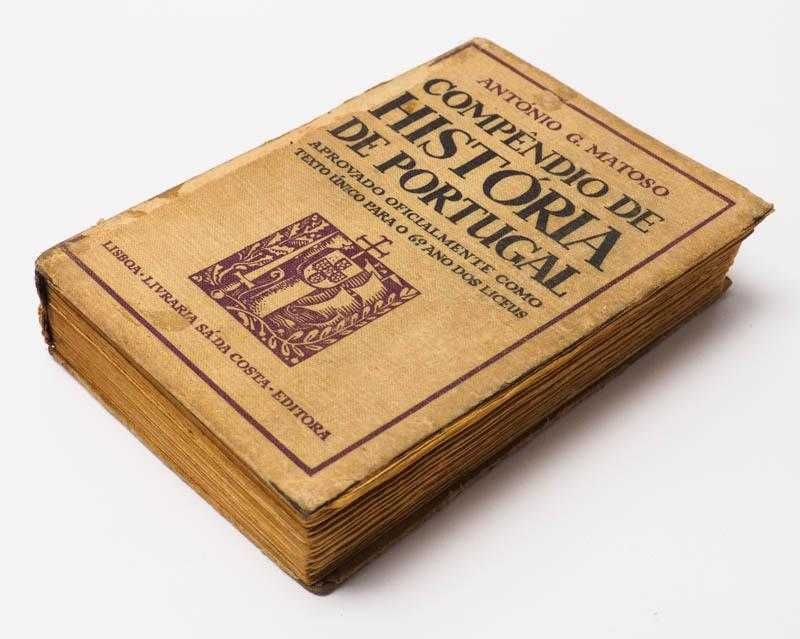 1a edição - Compêndio de História de Portugal, de António G. Matoso
