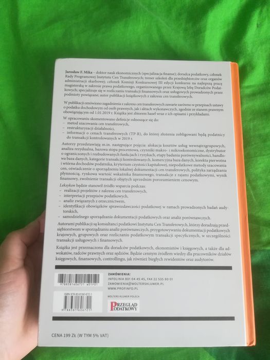 Książka. Leksykon cen transferowych. Okazja.