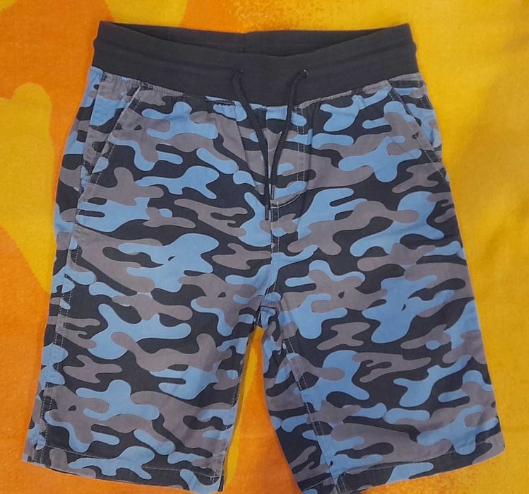 spodenki dżins moro bawełniane