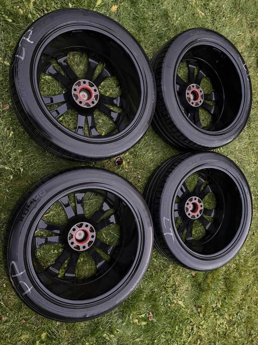 Alufelgi i opony 20" cali jak nowe 245/45/R20, dystanse 114,3* komplet