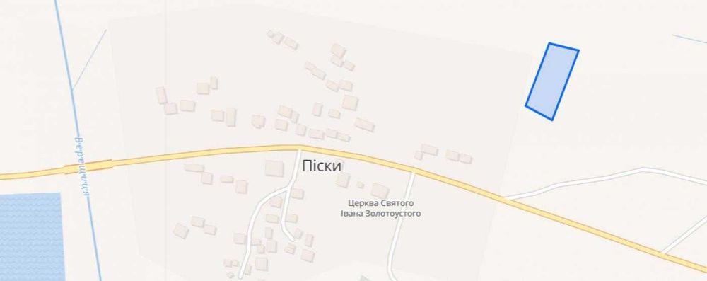 Продаж, земля, будівництво, Піски, Львівська область