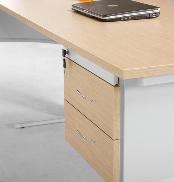 Bloco fixo 2 gavetas frentes chapa ou madeira Novo