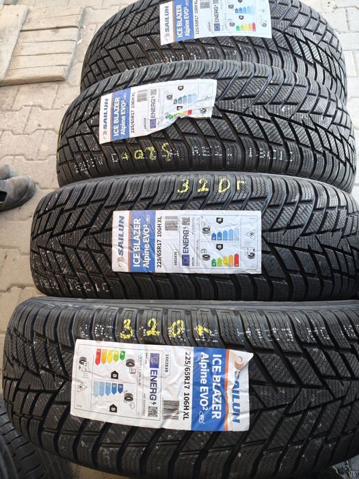 Nowe opony zimowe 225/65/17 Sailun Ice Blazer Alpine 2 Najnowszy model 2026r