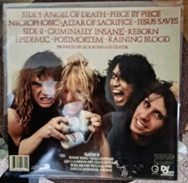 Slayer "Regin in Blood" LP