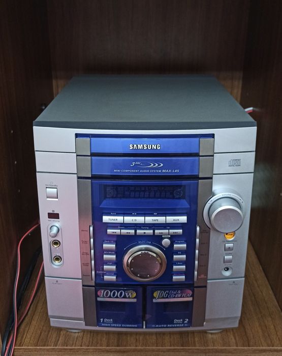 Музыкальный центр Samsung Max-L45 + пульт ДУ  ( колонки не продаются )