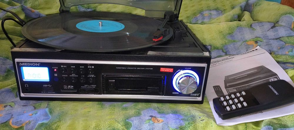 Gramofon, Magnetofon, USB SD, Ripper MP3