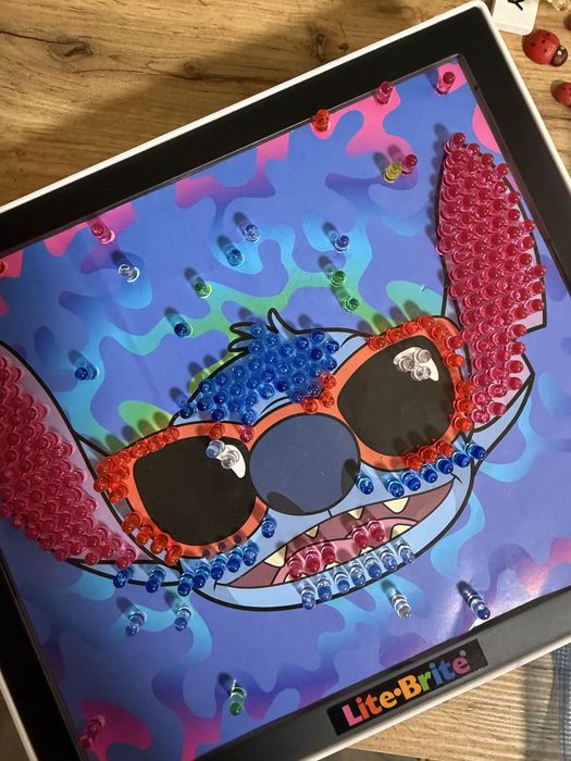 Світловий планшет-мозаїка lite-brite Disney Stitch