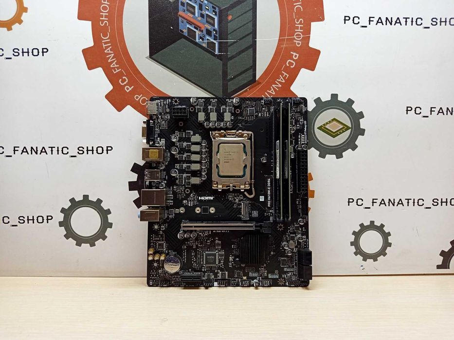 Комплект Мат.плата MSI Pro H610M-E+i3-12100F+G.Skill 16GB DDR4 3200MHz