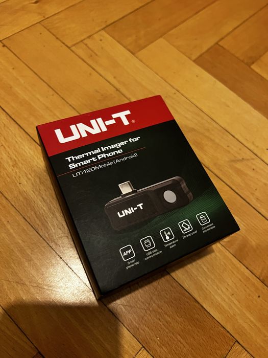 Kamera termowizyjna uni-t uti120 mobile nigdy nie używana