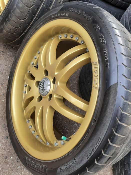 Диски с резиной 5*112, R-19-R-20 разноширокие