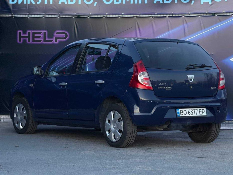 Dacia Sandero 2009, 1.2 газ/бензин, механика