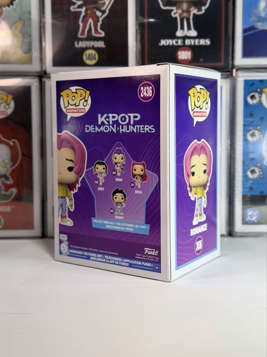 Фігурка Funko Pop Romance 2436 Роменс KPop Demon Hunters Netflix Saja Boys Exclusive Оригінал Фанко Поп Ексклюзивна Колекційна