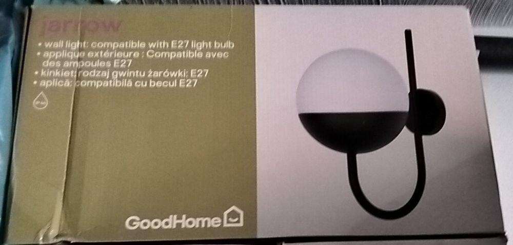 Kinkiet ogrodowy Nowy goodhome