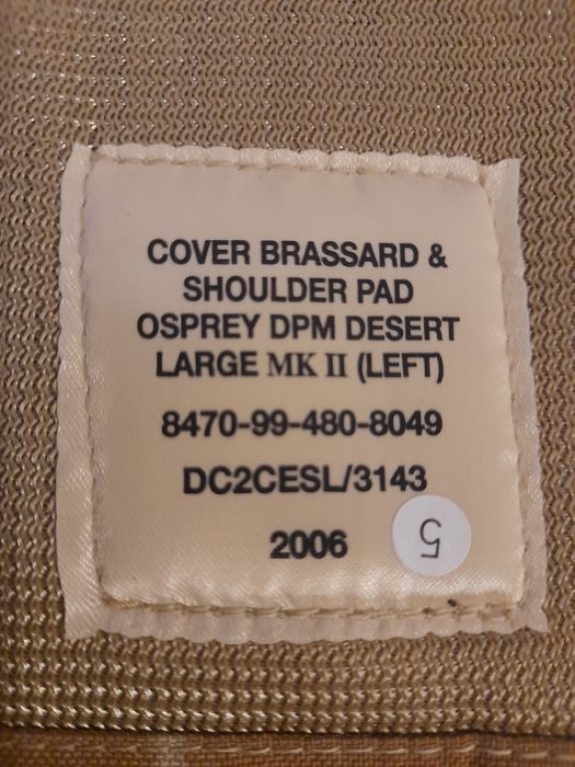 Zestaw  do kamizelki osprey MK II .