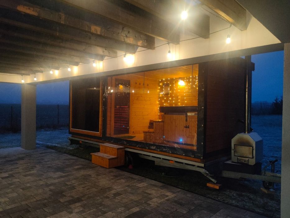 Wynajem Sauna,Jacuzzi mobilne  Żukowo