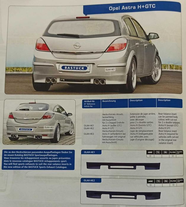 Spoiler / LIP traseiro vários carro / modelos