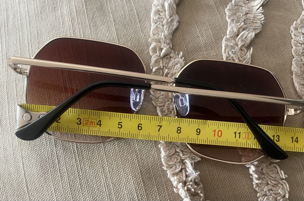 Okulary przeciwsłoneczne uv400 boho vintage jak nowr
