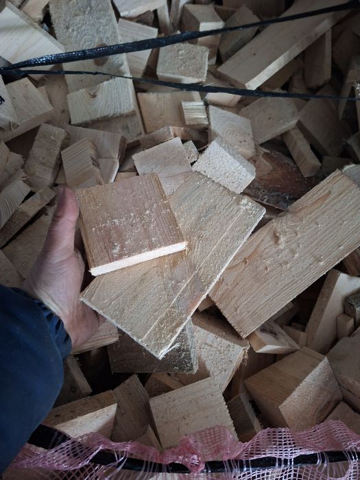 Klepki drewno opalowe zrzyny