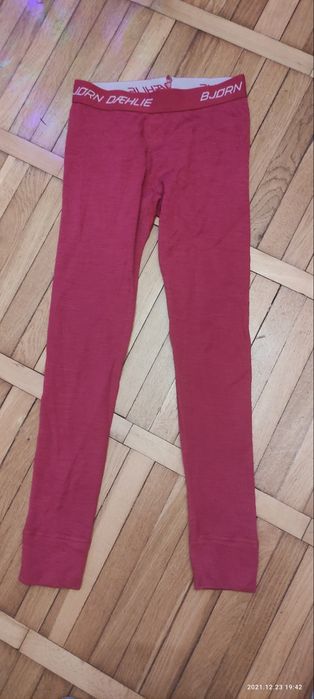 Spodnie termiczne getry legginsy 140 wełna