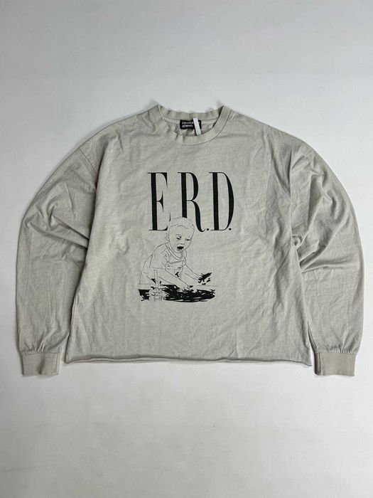 Лонгслів білий Enfants Riches Deprimes archive distressed белый ERD