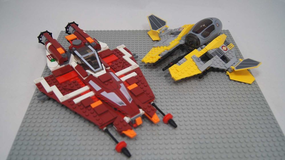 Lego Star Wars 9497 - Republic Striker i 75038 - Jedi Interceptor