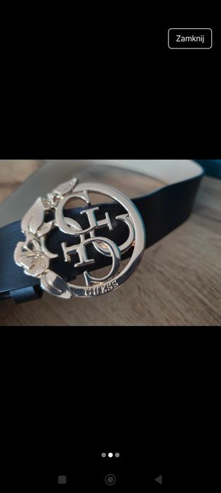 Pasek damski guess