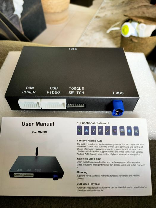 Wireless Car Play  Auto Android  / Apple