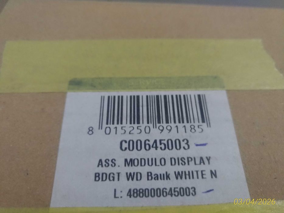 Modulo display para maquinas de lavar - NOVO