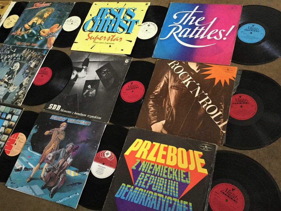SBB, Skrzek, Steelover i inne - Zestaw 12LP Winyle ROCK Super Cena