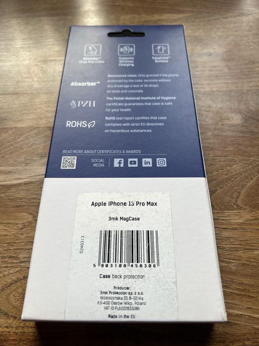 Etui iPhone 13 Pro Max 3mk