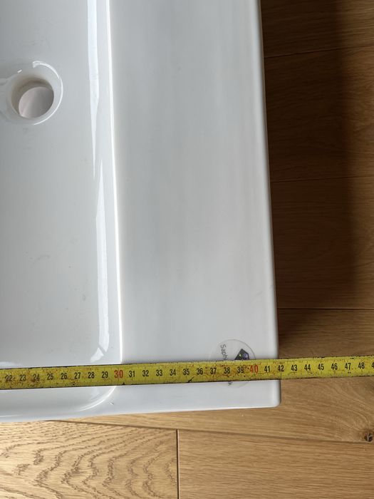 LAUFEN VAL umywalka scienna 600X420mm SAPHIRKERAMIK