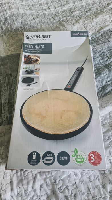 Patelnia elektryczna do naleśników crepe maker silvercrest