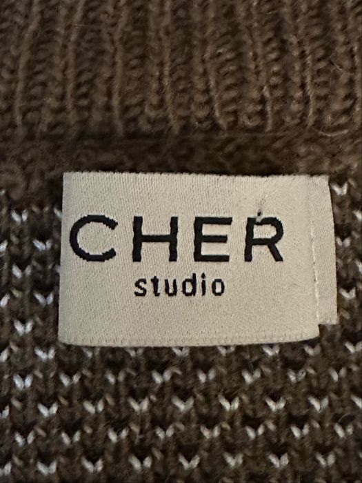 Cher’17 светр S-M Трендового КОРИЧНЕВОГО кольору