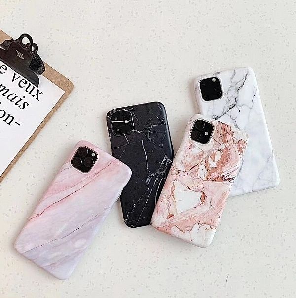 Wozinsky Marble żelowe etui pokrowiec marmur Xiaomi Mi Note 10 Lite ró