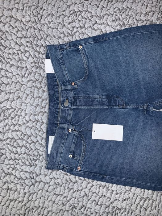 Джинси прямі сині чоловічі базові Regular Straight Leg Zara