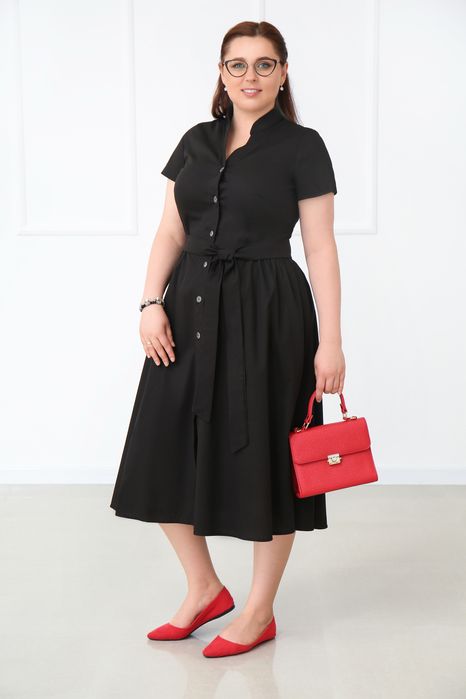 Сукня міді chemise від 42 до 52 розміри