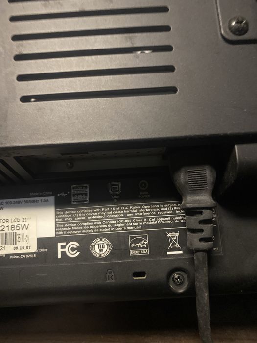 Monitor obrotowy Gateway 21”