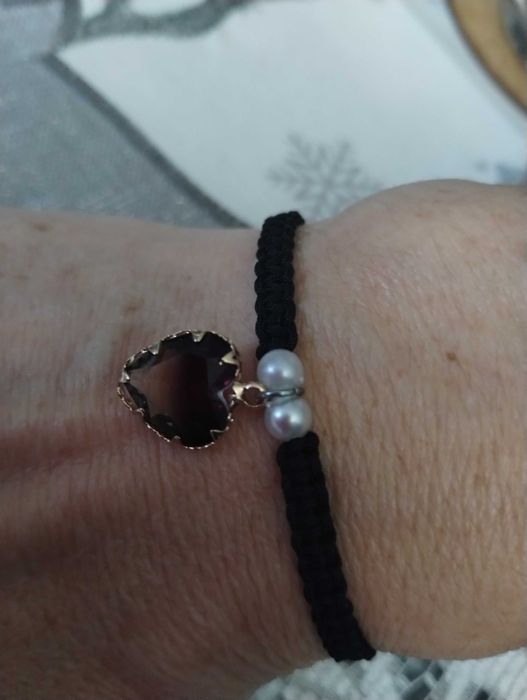 Bransoletka z serduszkiem