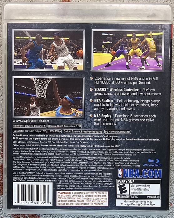 NBA 07   -   PS3