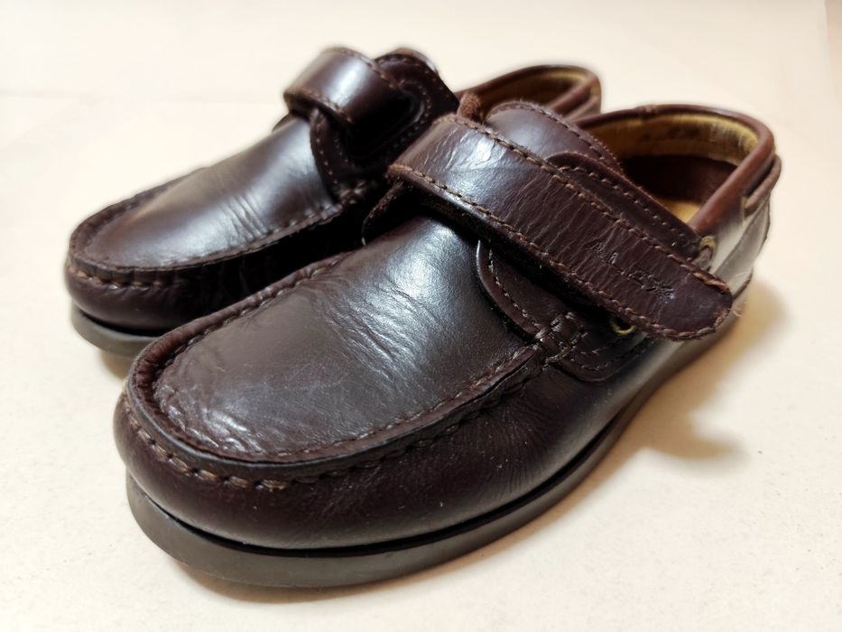 Sapatos de vela castanhos para Rapaz - Alex (Tam. 32)