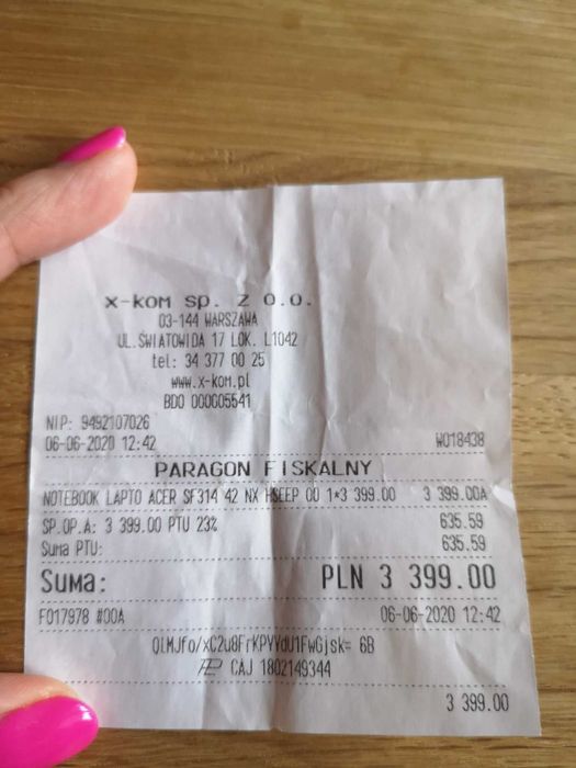 Laptop Acer Swift3, 14 ", AMD Ryzen™ 5, 16 GB RAM, 512 GB SSD, Win 11