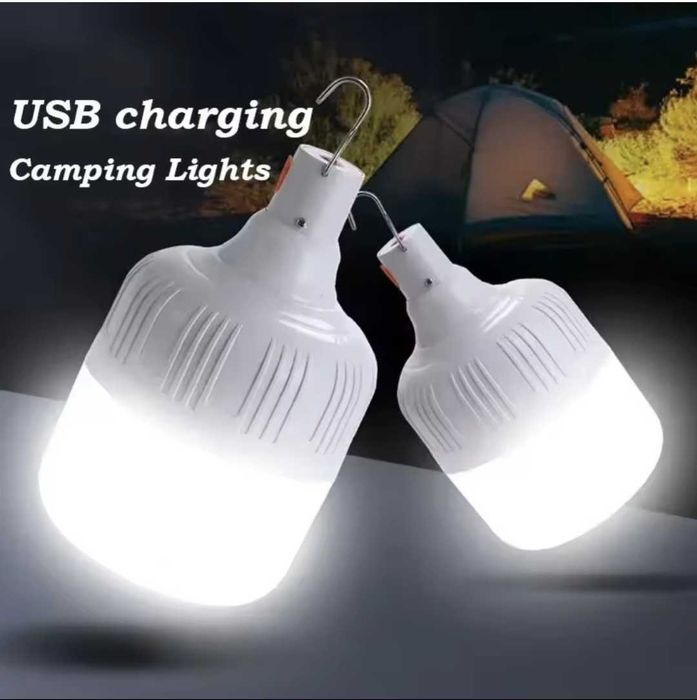 Акумуляторна лампа 80W для блекауту | USB зарядка