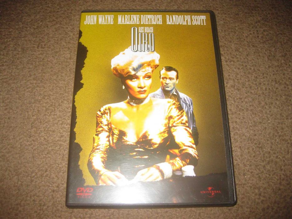 DVD "Oiro" com John Wayne