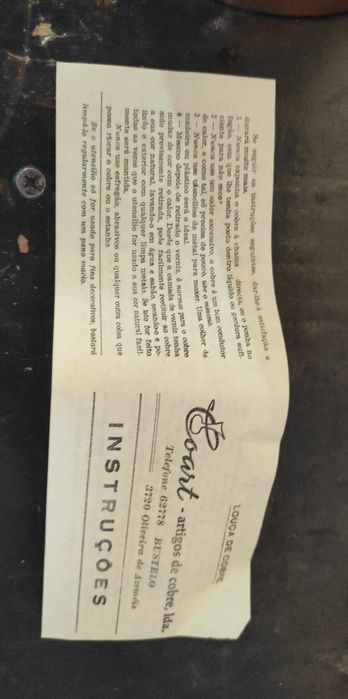 Balde de gelo em cobre