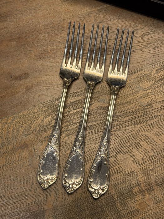 Zestaw sztućców dla 3 osób ZSRR