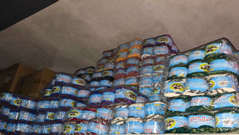 Lote de Rolos para tricô ou crochê