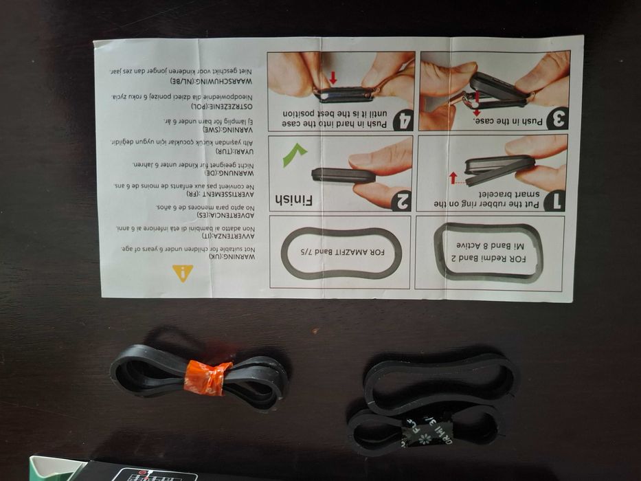 Pulseira de substituição para Mi Band 3, 4, 5 e 6